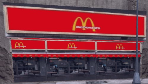 RealGTA3 McDonald's fast-food<