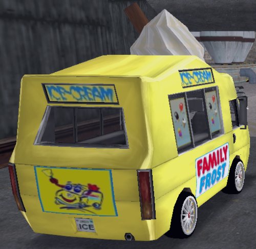 RealGTA3 Family Frost zmrzlinářské autíčko