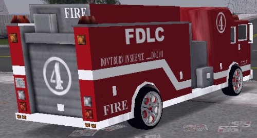 RealGTA3 požární vůz